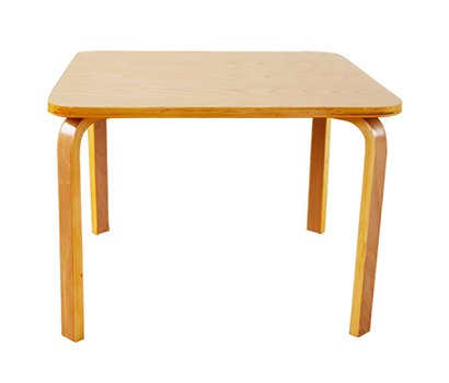 方形榉木桌
